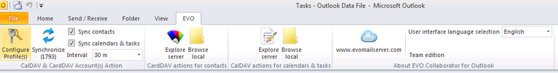 Windows 7 EVO Collaborator for Outlook 2.0.27 full